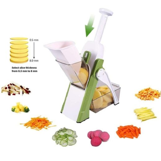 Generico Ciotola taglia insalata frutta verdura slicer veloce pulit