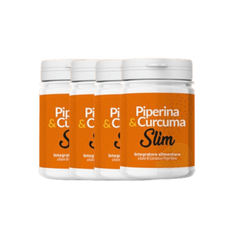 Piperina e Curcuma Slim - La soluzione naturale per dimagrire